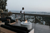 Belmont Lightweight Concrete Fire Pit Bowl