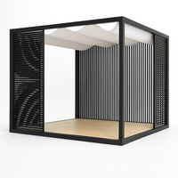 NoirVerge Aperture Pergola