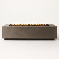 StoneLyte Horizon 60 Concrete Fire Pit
