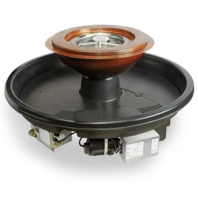 Evolution 360 Hammered Copper Fire & Water Bowl