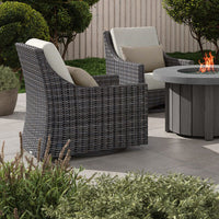 Avallon High Back Club Swivel Glider