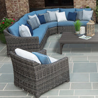 Avallon Left Arm Loveseat Section