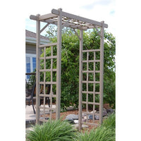 Vinyl Arbor Tan Mocha 85" Tall