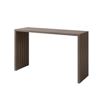 Bari Console Counter Height Table Outdoor Aluminum Patio Bar Table