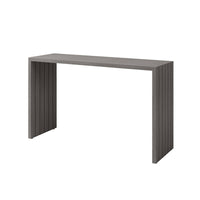 Bari Console Counter Height Table Outdoor Aluminum Patio Bar Table