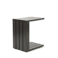 Bari Aluminum C Table Outdoor Patio Rust Proof Modern Side Table