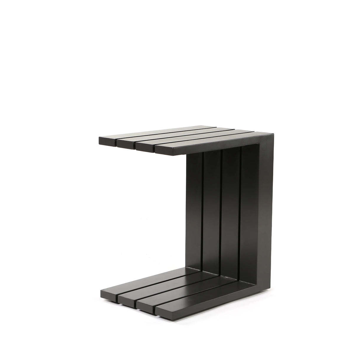 Bari Aluminum C Table Outdoor Patio Rust Proof Modern Side Table