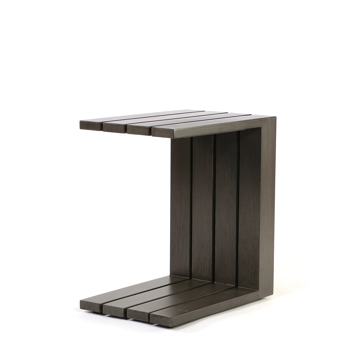 Bari Aluminum C Table Outdoor Patio Rust Proof Modern Side Table