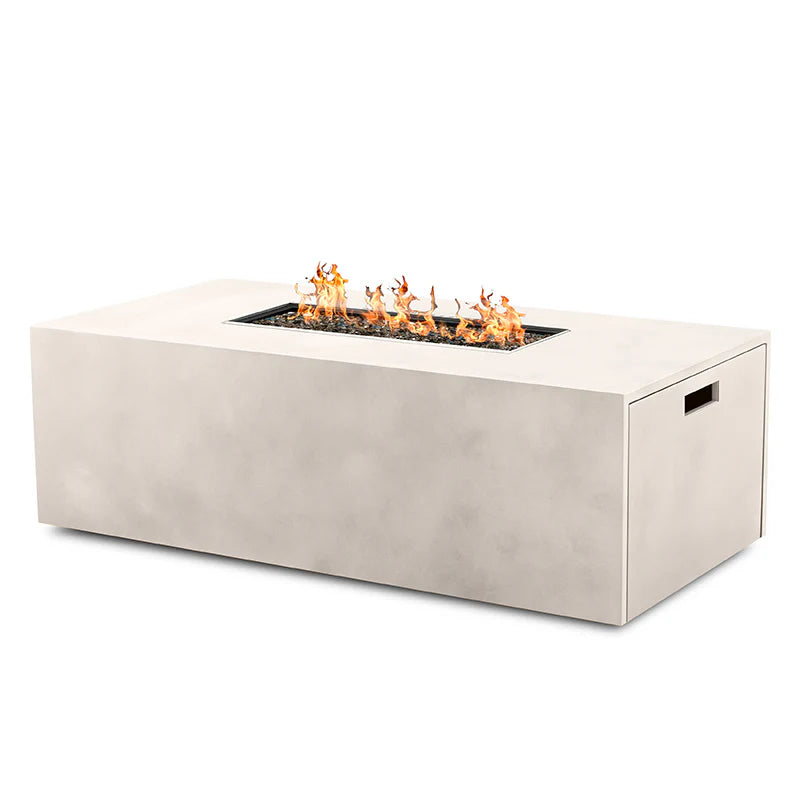 Bellino 60x30 Rectangular Fire Pit 55,000 BTU Outdoor Propane Fire Table