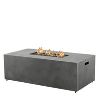 Bellino 60" × 30" Rectangular Fire Pit
