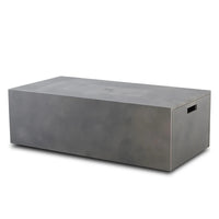 Bellino 60x30 Rectangular Fire Pit 55,000 BTU Outdoor Propane Fire Table