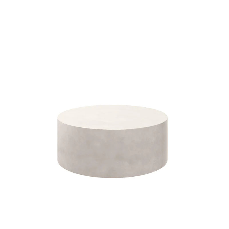 Bellino Chat Table Outdoor Aluminum Patio Concrete Look Table