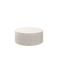 Bellino Chat Table Outdoor Aluminum Patio Concrete Look Table