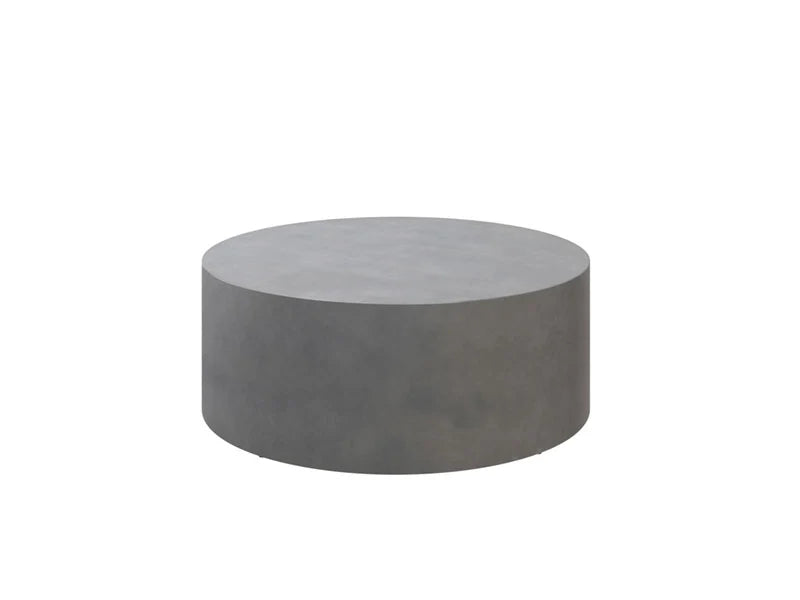 Bellino Chat Table Outdoor Aluminum Patio Concrete Look Table