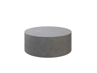 Bellino Chat Table Outdoor Aluminum Patio Concrete Look Table