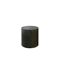 Bellino End Table Outdoor Aluminum Patio Concrete Look Side Table