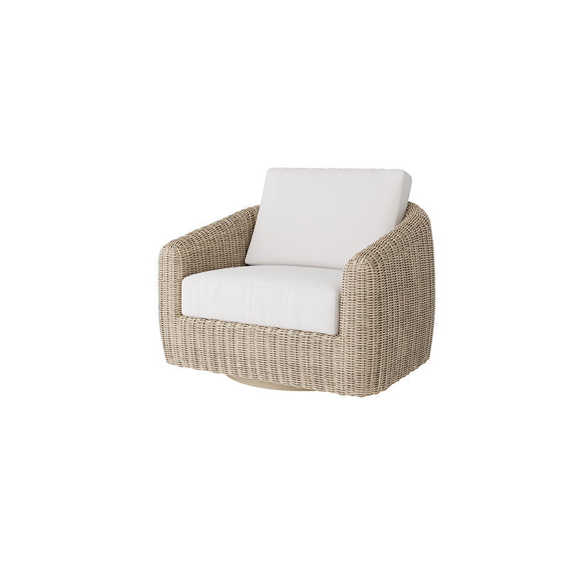 Boulevard Club Swivel Glider Outdoor Patio Aluminum Cushion Chair