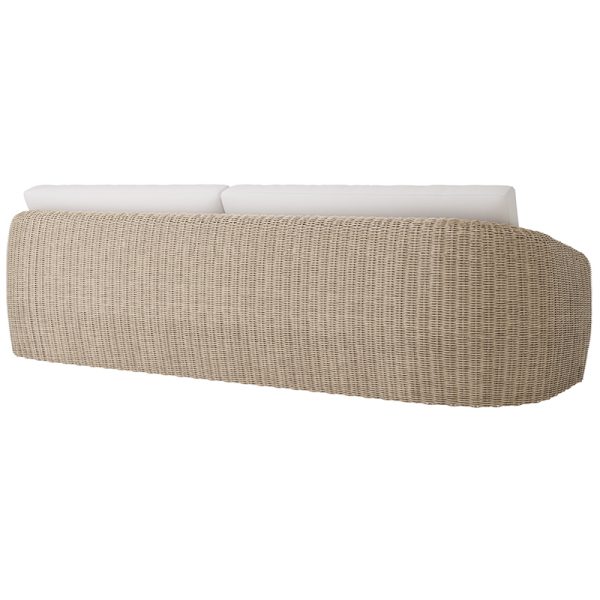 Boulevard XL Sofa Outdoor Patio Aluminum Cushion Lounge Couch