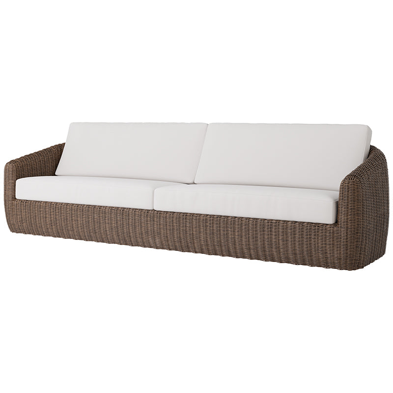 Boulevard XL Sofa Outdoor Patio Aluminum Cushion Lounge Couch