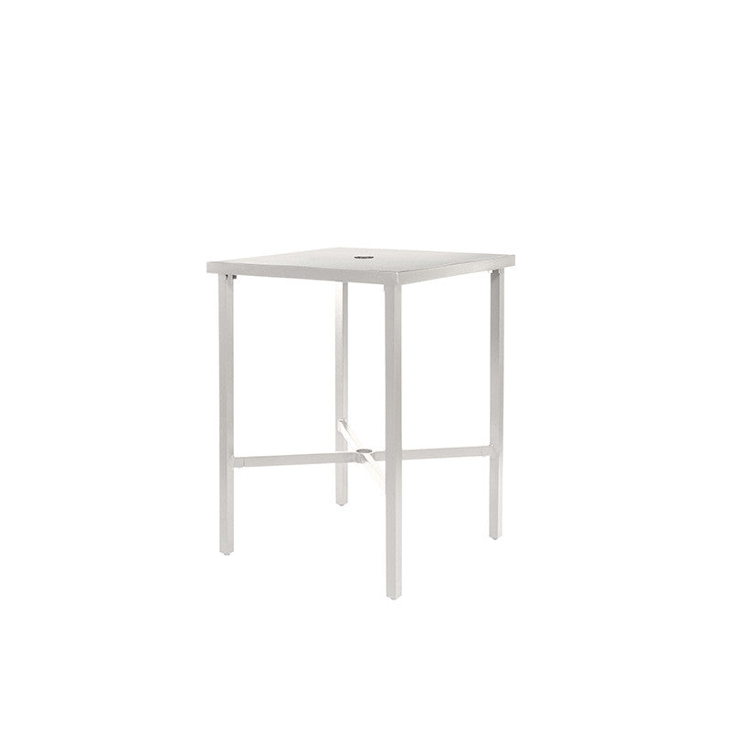 Cabana 30x30 Bar Height Table Outdoor Aluminum Patio Bar Table