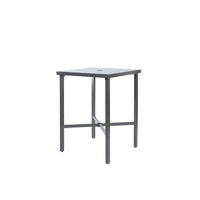 Cabana 30x30 Bar Height Table Outdoor Aluminum Patio Bar Table