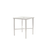 Cabana 30x30 Counter Height Table Outdoor Aluminum Patio Table