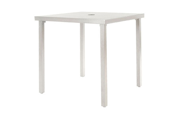 Cabana 36x36 Dining Table Outdoor Square Patio Aluminum Table