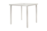 Cabana 36x36 Dining Table Outdoor Square Patio Aluminum Table