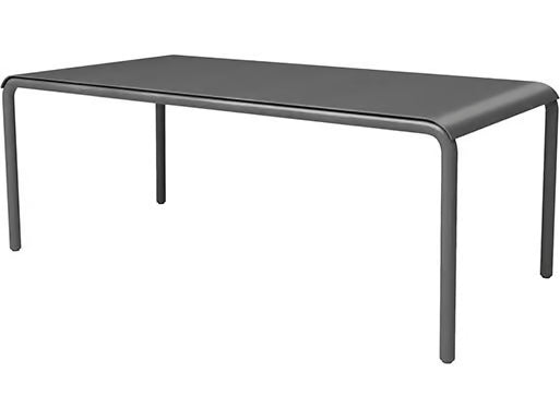 Cabana Aluminum Coffee Table Outdoor Patio Modern Rust Free Table