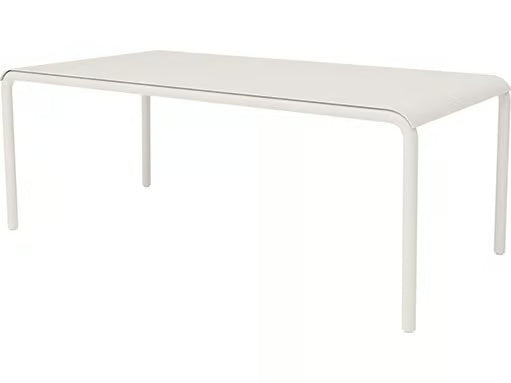 Cabana Aluminum Coffee Table Outdoor Patio Modern Rust Free Table