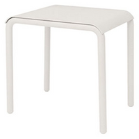 Cabana Outdoor End Table Aluminum Patio Modern Side Table