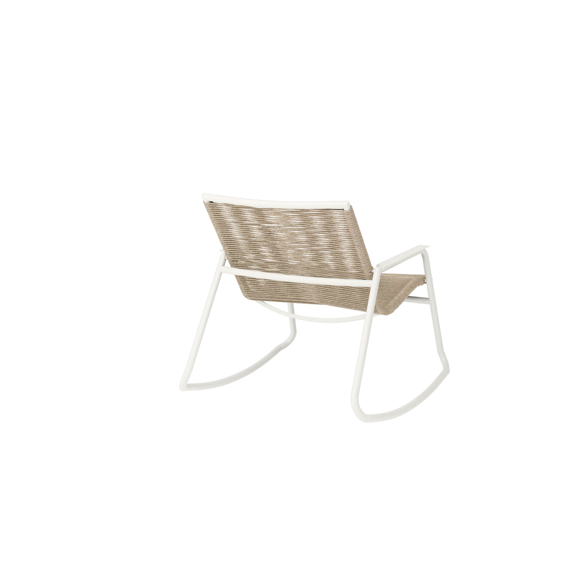 Cabana Rocker Chair Stackable Aluminum Outdoor Patio Rocking Chair