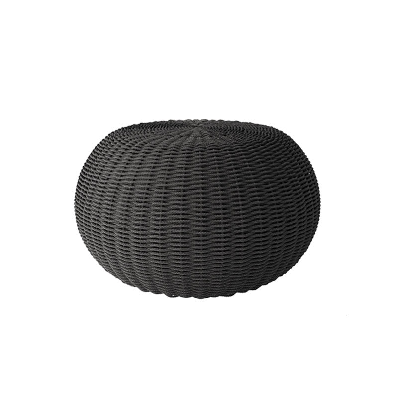 Cloud Large Pouf Outdoor Ottoman Eco Weave Patio Footrest Cushion Seat