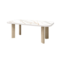 Forano Aspen 84 Rectangular Dining Table Outdoor Patio