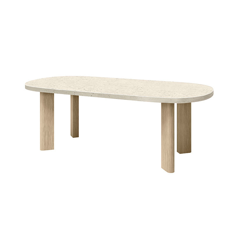 Forano Pompano 84 Rectangular Dining Table Outdoor Patio