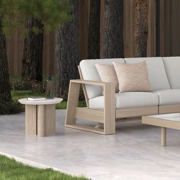 Forano Bellino End Table Outdoor Patio Side Table