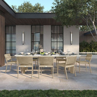 Forano Bellino 108 Rectangular Dining Table Outdoor Patio