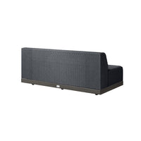 Grande 70” Armless Sofa Section Outdoor Patio Eco Weave Modular Couch