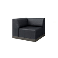 Grande Corner Seat Section Outdoor Patio Eco Weave Modular Sofa Piece
