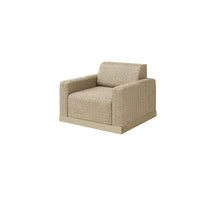 Grande Padded Club Chair Outdoor Patio Eco Weave Cushion Aluminum Seat