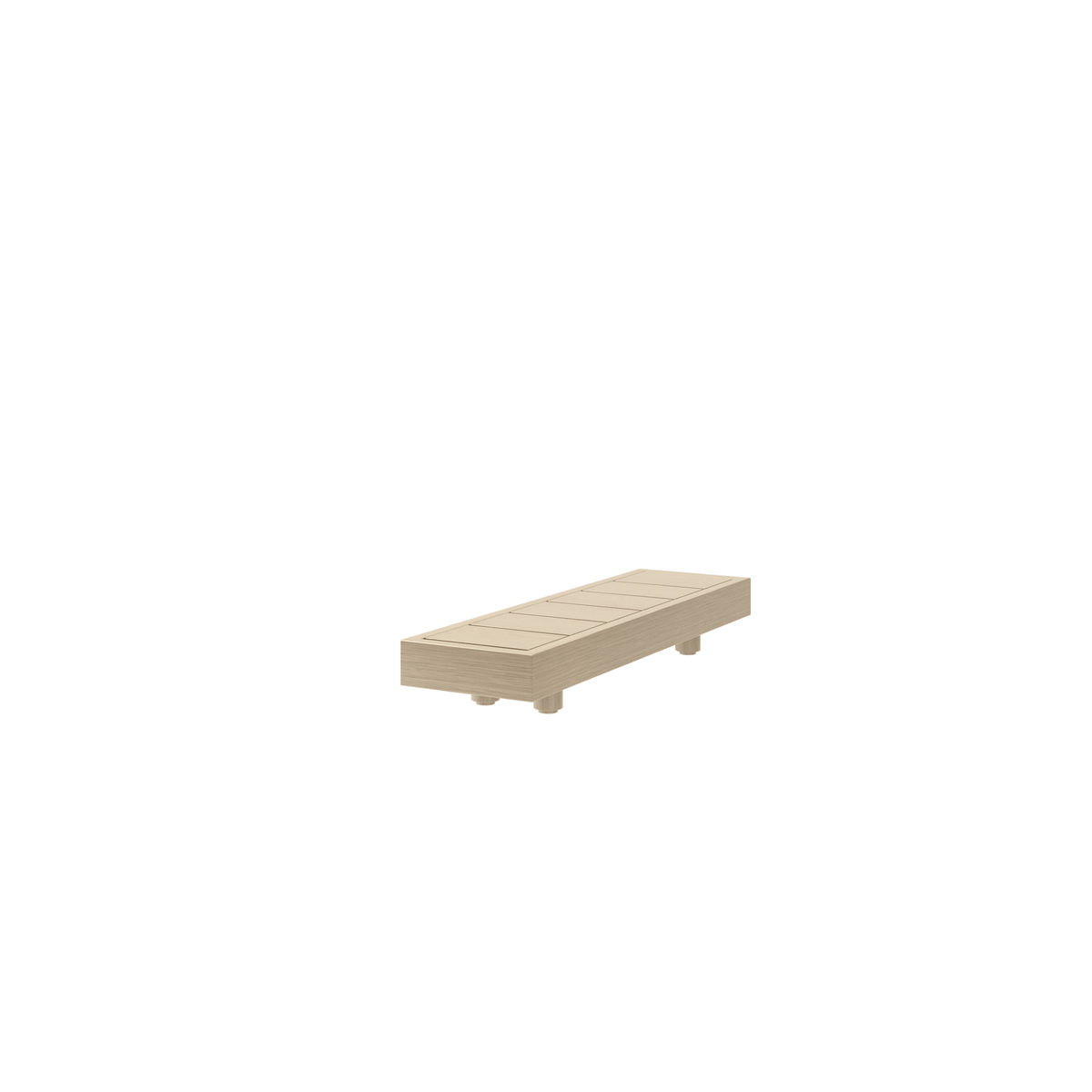 Grande Side Table Outdoor Aluminum Sintered Stone Patio Accent Table