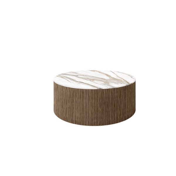 Hampton Aspen Chat Table Outdoor Stone Top Patio Table