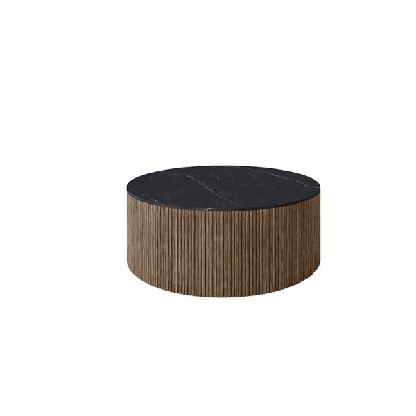 Hampton Aspen Chat Table Outdoor Stone Top Patio Table