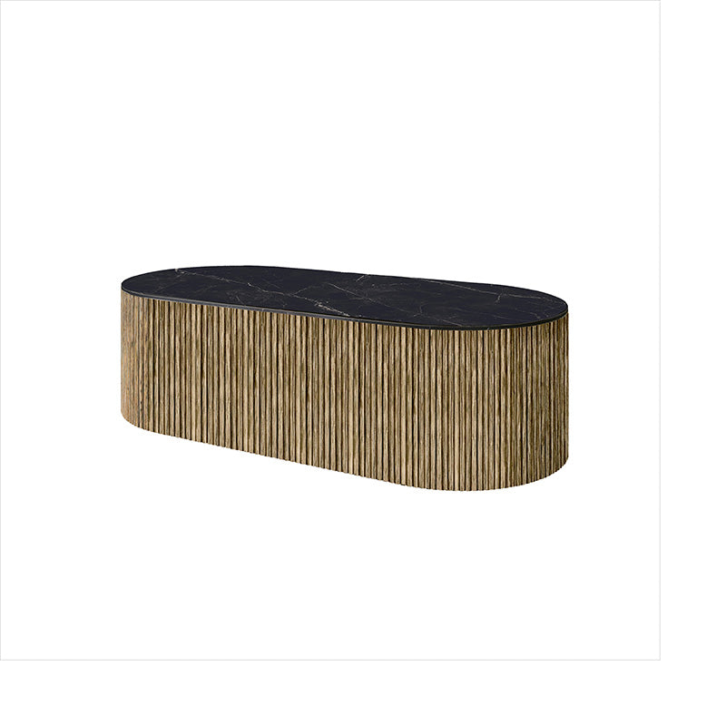 Hampton Aspen Coffee Table Outdoor Stone Top Patio Table