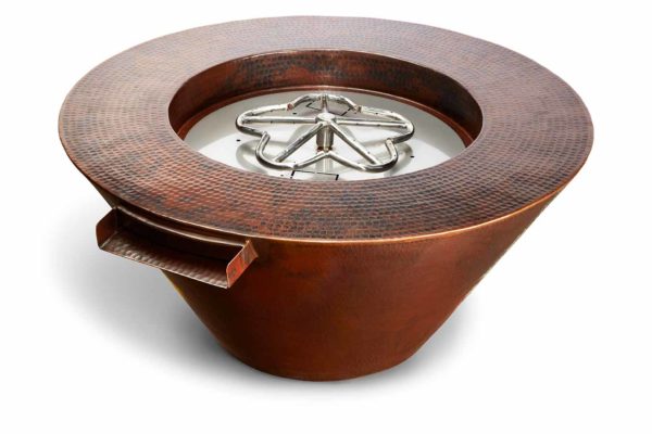 Mesa Hammered Copper Fire Bowl