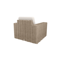 Mia Club Chair Outdoor Patio Wicker Cushion Lounge Arm Chair