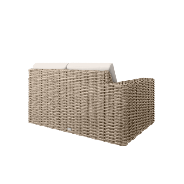 Mia Loveseat Outdoor Patio Wicker Cushion Lounge Sofa Seat