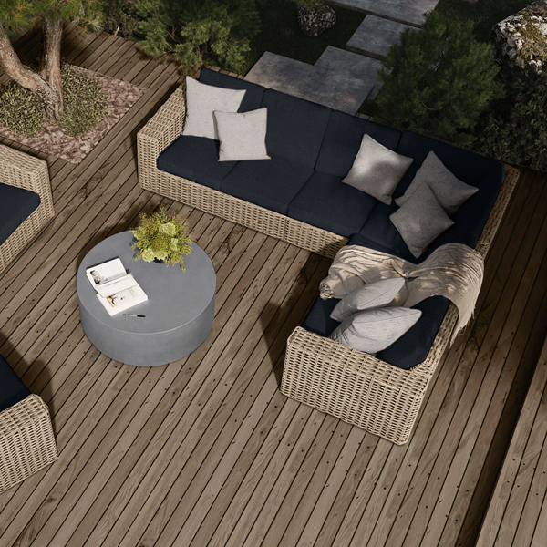 Mia Center Chair Section Outdoor Patio Modular Cushion Seat
