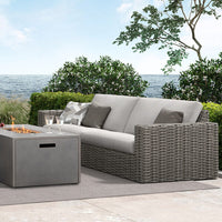 Mia XL Sofa Outdoor Patio Wicker Cushion Extra Large Couch