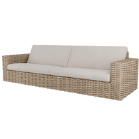 Mia XL Sofa Outdoor Patio Wicker Cushion Extra Large Couch